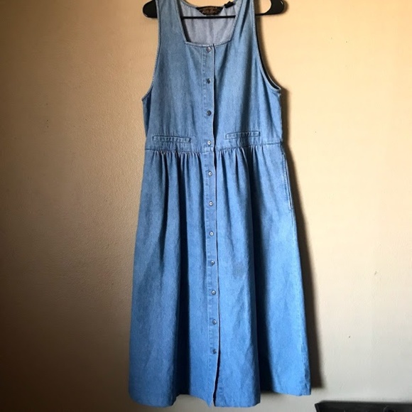 Eddie Bauer Dresses & Skirts - Eddie Bauer | Denim Maxi Dress